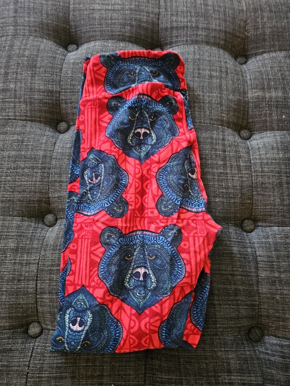 OS Lularoe Bear Leggings